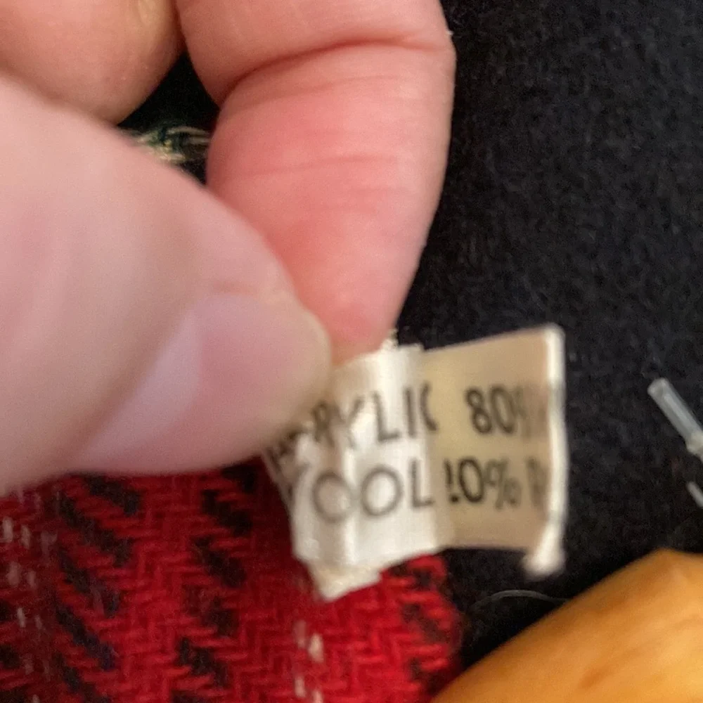 Super Rare Find!! Harrods Vintage Duffle Coat Kids Age 3/4 Years Navy - Picture 8 of 11